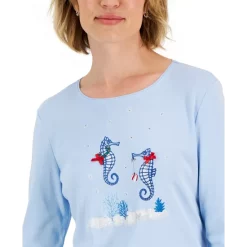 Best Pirce 🔔 Karen Scott Petite Marl Mock Neck Pullover Sweater, Created For Macy's New Red Amore Marl 💯