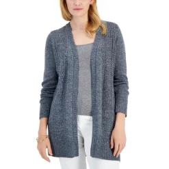 Flash Sale 🤩 Karen Scott Petite Parrot Mirage Top, Created For Macy's Peony Coral 🔔