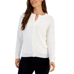 Budget 🌟 Karen Scott 👩 Women's Chambray Skort, Created For Macy's White 😍