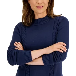 Flash Sale 👍 Karen Scott Petite French Terry Zip-Front Hoodie, Created For Macy's Deep Black ✨