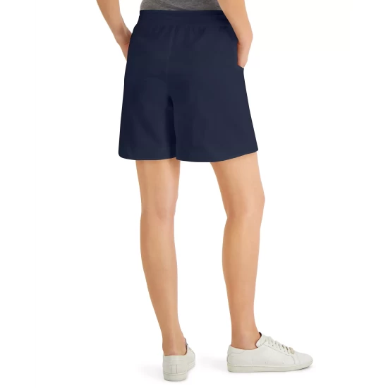 Coupon ๐ Karen Scott Petite Knit Shorts, Created For Macy's Intrepid Blue ๐ฅ - Image 7