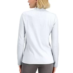 Coupon 👍 Karen Scott Long Sleeve Spacedye Microfleece Top Malbec 🔥