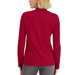 Buy 🎁 Karen Scott Half-Zip Top, Created For Macy's Plum Rosette ❤️