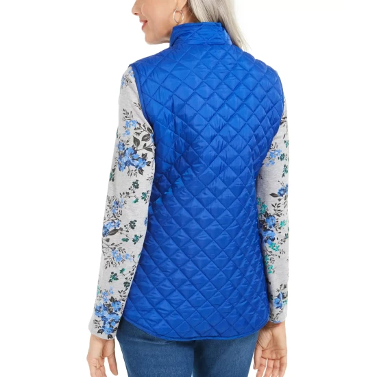 Wholesale ๐ฏ Karen Scott Boat-Neck T-Shirt, Created For Macy's Smoke Grey Heather ๐คฉ - Image 2