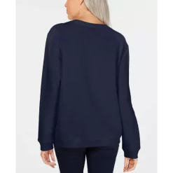 Budget 🌟 Karen Scott Tillen 👗 Dress Shooties, Created For Macy's Navy 💯