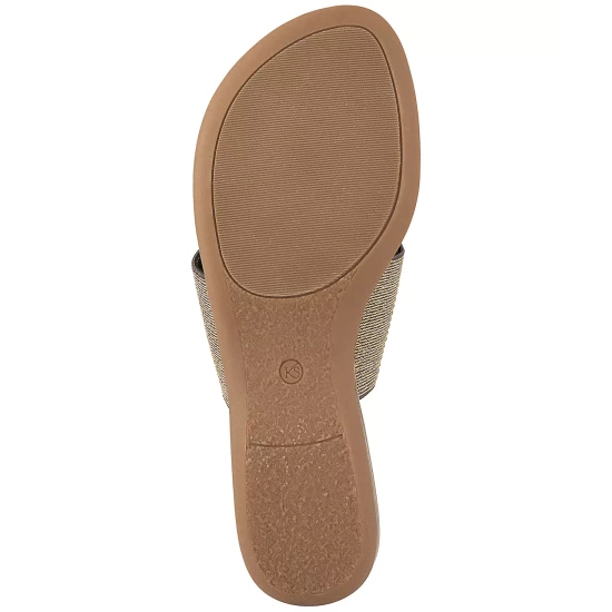 Best Sale ๐งจ Karen Scott Sonal Flat ๐ฉด Sandals, Created For Macy's Black ๐งจ - Image 6