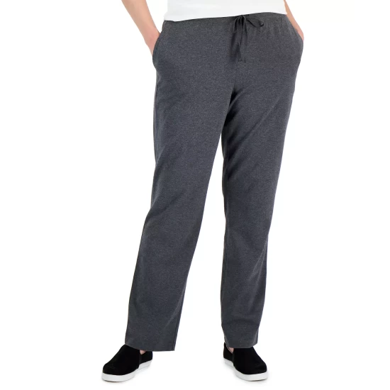 Coupon ❤️ Karen Scott Plus Size Long Sleeve Top, Created For Macy's New Red Amore 🔥