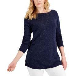 Best Sale 😀 Karen Scott 👩 Women's Brushstroke Cardigan, Created For Macy's Light Smoke Heather 🎉