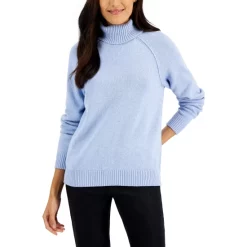Best Pirce 👍 Karen Scott 👩 Women's Amanda Striped Top, Created For Macy's Smoke Grey Heather ⌛