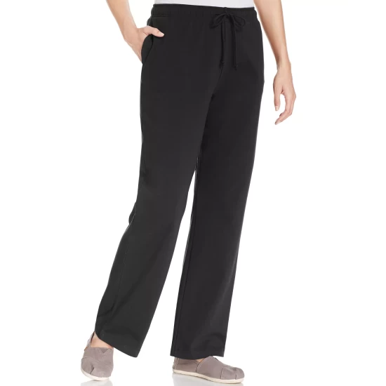 Buy ๐ Karen Scott ๐ฉ Women's Plaid-Heart Sweatshirt, Created For Macy's Light Blue Heather ๐ - Image 2