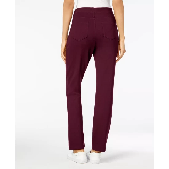 Cheap 💯 Karen Scott Sport Pull-On Comfort Pants, Created For Macy's Intrepid Blue ❤️ - Image 5