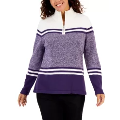 Cheap 🌟 Karen Scott 👩 Women's Embellished Turtleneck Sweater, Created For Macy's Malbec 😍