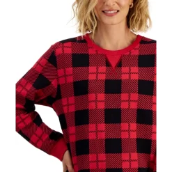 Outlet 😉 Karen Scott 👩 Women's Cotton V-Neck Sweater, Created For Macy's Chestnut Heather 😀
