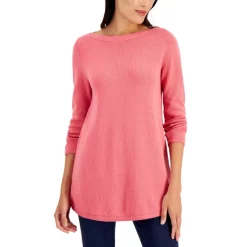 Wholesale 😀 Karen Scott 👩 Women's Scoop-Neck Short-Sleeve Floral Top, Created For Macy's Ultra Blue ✨