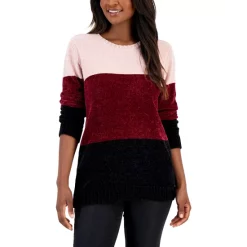 Wholesale 💯 Karen Scott 👩 Women's Printed Fleece Top, Created For Macy's Bright White 🧨