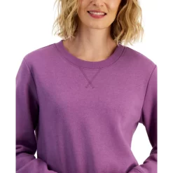 Outlet โ Karen Scott Petite Short Sleeve Floral Party Henley Top, Created For Macy's Steel Rose ๐ฅฐ