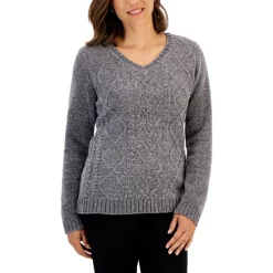 Cheapest 🌟 Karen Scott Plus Size Printed Henley Top, Created For Macy's Ultra Blue ⌛