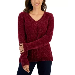 Discount ๐คฉ Karen Scott Petite Knit Skimmer Shorts, Created For Macy's Bright White ๐งจ