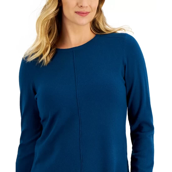 Budget 🔥 Karen Scott Plus Size Cardigan Sweater, Created For Macy's Charcoal Heather ⌛ - Image 2