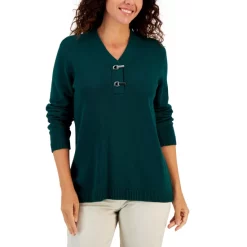 Best Sale 👍 Karen Scott Petite Chenille Cardigan, Created For Macy's Purple Dynasty 🎁