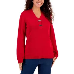 Top 10 😉 Karen Scott Cotton Cutout-Sleeve Top, Created For Macy's Intrepid Blue 😀