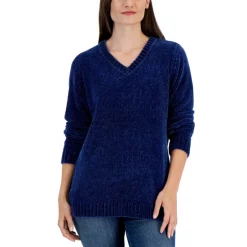 Best Pirce 😍 Karen Scott Petite 3/4-Sleeve Henley 👚 Shirt, Created For Macy's Deep Black 😍