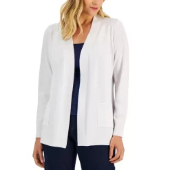 Promo 😉 Karen Scott Plus Size Cotton Crochet-Yoke Top, Created For Macy's Rose Glow 🧨