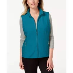 Best Sale 😍 Karen Scott Plus Size Long Sleeve Top, Created For Macy's New Red Amore 🤩