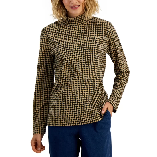 Wholesale 🛒 Karen Scott Plus Size Printed Sweatshirt, Created For Macy's Intrepid Blue 🤩 - Image 5