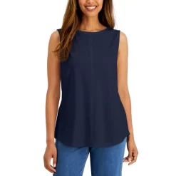 Best reviews of 🌟 Karen Scott Plus Size Embellished Top, Created For Macy's Light Smoke Heather 🤩