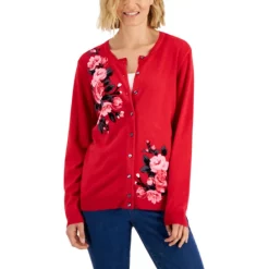 Best Pirce 🎉 Karen Scott Plus Size T-Shirt, Created For Macy's Calm Aloe 🥰