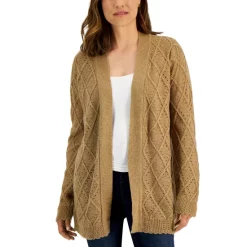 Best Pirce 🔥 Karen Scott Plus Size Winter Magic Scoop-Neck Top, Created For Macy's Intrepid Blue 😍