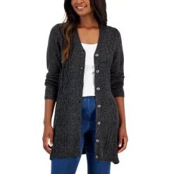 Cheapest ๐ Karen Scott ๐ฉ Women's Cable-Knit Brighton Striped Sweater, Created For Macy's New Red Amore Combo โ๏ธ