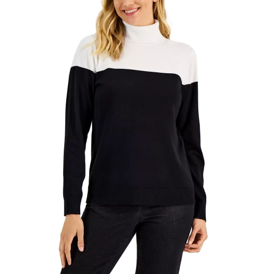 Coupon ๐ Karen Scott Plus Size French Terry Tunic, Created For Macy's Artic Wolf โ - Image 3