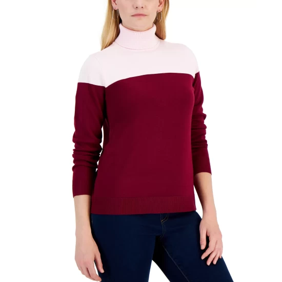 Outlet ๐ฅฐ Karen Scott ๐ฉ Women's Short-Sleeve Shell-Print Henley Top, Created For Macy's Intrepid Blue ๐ฅฐ