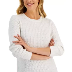 Promo 🧨 Karen Scott 👩 Women's Turbo Shawl-Collar Cardigan, Created For Macy's Gull Marl 🧨