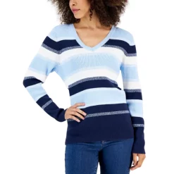 Brand new 🥰 Karen Scott Petite Cotton Cable-Knit Sweater, Created For Macy's Deep Black 👍