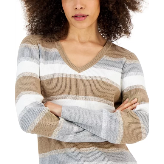 Brand new ๐คฉ Karen Scott Plus Size French Terry Cowl Neck Tunic, Created For Macy's Artic Wolf ๐