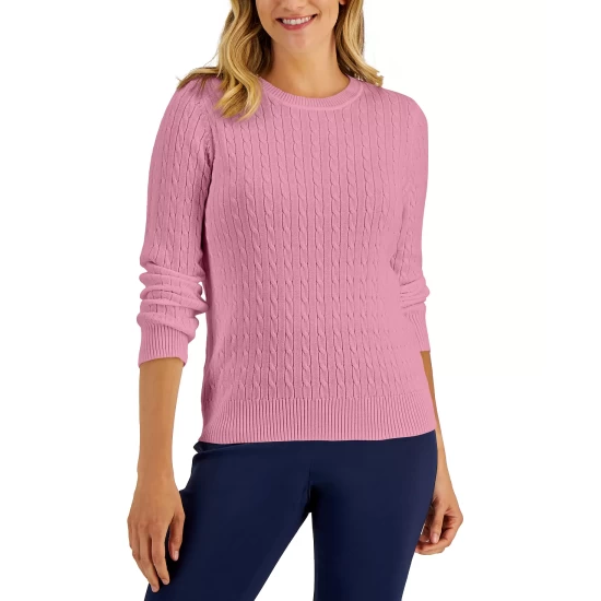 Buy ๐ Karen Scott ๐ฉ Women's Holiday Mock-Neck Top, Created For Macy's Ultra Blue ๐ - Image 5