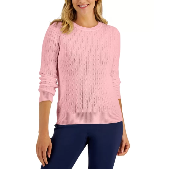 Buy ๐ Karen Scott ๐ฉ Women's Holiday Mock-Neck Top, Created For Macy's Ultra Blue ๐ - Image 6