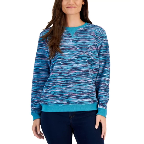 Promo ๐งจ Karen Scott Plus Size Henley Tunic, Created For Macy's Bright White ๐ - Image 3