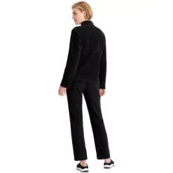 Discount 🧨 Karen Scott 👩 Women's Ribbed-Edge Sweatshirt, Created For Macy's Intrepid Blue 😍