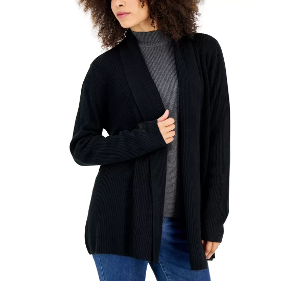 Coupon 🔥 Karen Scott Plus Size Printed 3/4-Sleeve Henley Top, Created For Macy's Intrepid Blue ✨ - Image 2