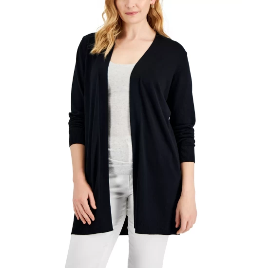 Budget ๐ Karen Scott Pin-Tucked Scoop-Neck Top, Created For Macy's Bright White ๐ - Image 2